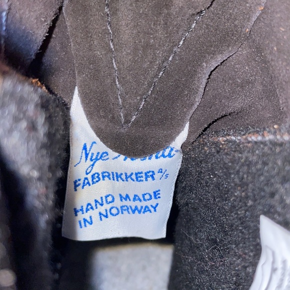 🇳🇴NWOT Rare❄️ Nye Nesna Lobben Handmade in Norway Fabrikken Felted Wool Boots - Picture 2 of 6